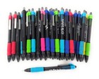 30ct Lot Misprint Click Pens Maxglide Hub Pen  Multicolor Thick Rubber Grip