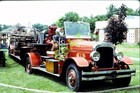  2  Rye  Ny Fire Apparatus Slides  1928 Seagrave Aerial