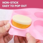 4pcs Candy Molds Silicone Oreo Cookie Chocolate Molds For Candy Cookies Round