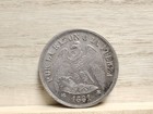 1881 So Un Peso Chile Silver Coin