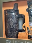Realtree 5-piece Men   s Gift Set     40oz  Tumbler  Foot Cream   Scrub   2 P socks 