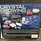 7 Crystal Growing Science Experimental Kit With Display Cases - Easy Diy Stem St