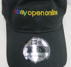 Ebay Hat Cap Embroidered Logo New Era 9twenty Adjustable Black Promo Open Online