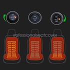 2seat 12v Universal Carbon Fiber Car Heated Seat Heater Kit With Round Switch -