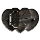 Antique Silver-tone Metal Belt Buckle 3 3 4   