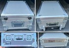 Nec Secure Rugged Aluminum Projector Case With Retractable Handle   Wheels