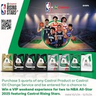 Castrol Gtx High Mileage 10w-30 Motor Oil 5 Quarts