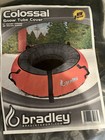 Ultimate Towable Snow Tube Sled With Heavy Duty Cover   Designed For Thrilling W