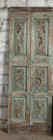 Vintage Wooden Double Doors Farmhouse Carved Hinged Or Sliding Barn Door 80x28