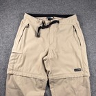 Rei Sahara Convertible Hiking Pants Womens 12 Tan Zip Off Cargo Gorpcore Y2k