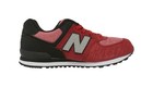New Balance 574 Big Kids Running Shoes Sneakers Kl574beg - Red black