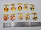 Vintage Chinese Cloisonn   Style Good Luck Souvenir Pins Lot Dragon Buddha