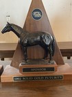 1992 Solid Gold Futurity Bronze Show Horse Trophy