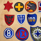 Lot Of 21 Original Unissued Ww Ii Era Us Army Patches Ssi