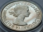 Rare Gem Proof 1953 United Kingdom English Florin Elizabeth Ii W Holder W Toning
