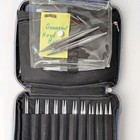 Knitter s Pride Nova Cubics Platina Dpn 1 5  Square Metal Knitting Needles