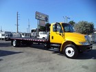 2019 International 4300 W  25ft Beaver Tail  Dove Tail  Ramp Truck Equip Hauler