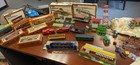 Vintage Lot  70  Assorted Ho Train Train Parts Cars Freight Assorted Etc 