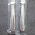 Christofle Perles 2pcs Silverplate Flatware Butter Knife Brand New