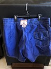 Vtg Birdwell Beach Britches Board Nylon Shorts Blue Surf Swim Beach Usa