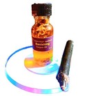 Banishing Oil W  Black Candle  Wicca  Pagan  Voodoo  Hoodoo Herb And Root Magic