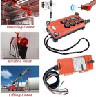 Wireless Crane Remote Control  2x 8-button Transmitter   1x Receiver  12v-72v