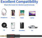 3 5mm Male To Male Audio Aux Cable 6ft  Aux Cable For Beats Headphones  Ipods   