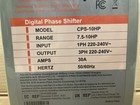 Vevor Digital Phase Shifter 30 Amp 3 Phase Converter 220v Residential  Cps-10hp