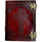 Leather Journal8x6handmade Vintage Notebook Double Lock 200blank Page B1 G1 Free