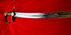 American War Of 1812 Militia Officer Horseman Cavalry Sword 34 1 2 Inch Blade