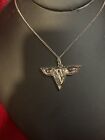 Vintage Rare Deadstock Van Halen Necklace Authentic 1980   s Poker Rox Metal Merch