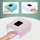 Auto-sensing Led Uv Nail Dryer Gel Polish Lamp Salon Curing Manicure Timing 60w