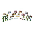 Melissa   Doug Wooden Town Play Set With Storage Tray  32 Pcs  Pretend Play -