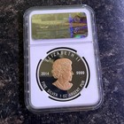 2014 Canada  20 Wisdom Beaver Gilt Pf 69 Ultra Early Release 1 Oz  9999 Silver