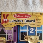 Melissa   Doug Latches Wooden Activity Board