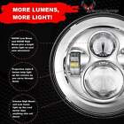 Eagle Lights Chrome 7  Led Headlight Kit With Passing Lights For Harley