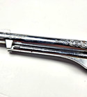 Hubley Colt  45 Toy Cap Gun Long Barrel Chrome Ivory Color Grip 1950s Usa Vtg