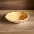 Small Turned Wood Bowl Signed Ash Wood