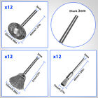72pcs Steel Wire Cup Brush Polishing Wheels Set 1 8  Shank For Rotary Tool Drill