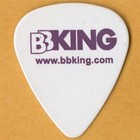 Bb King 2014 Concert Tour Collectible King Of The Blues Stage Guitar Pick