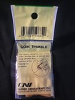 Clover  Leather Coin Thimble  614 - New -  coin Dimpled Disc 