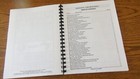 Lionel - Reproduction Factory Service Manual - Track Switches  Etc  - 1946-1966