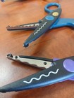 3 Different Pinking Shears Scissors Zig Zag For Sewing Scrapbooking