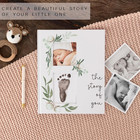Baby Memory Book - Simple Keepsake Record For First Years - Monthly Milestone Jo