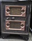 Large Hall s Safe   Lock Co Antique Safe With Casters And Interior Compartments