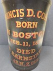 1915 Presentation Fire Department Bucket Boston Barnstable Ma Francis Cobb