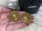 Coco Chanel Vintage Huge Classic Runway Magnificent Fabulous Earrings   