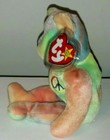 Ty Beanie Baby - Peace The Ty-dyed Bear  8 5 Inch  New Mwmts Stuffed Animal Toy