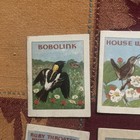 Lot Of 12 Vintage 1941 Bird Miniature Books John H Eggers Cracker Jack Prizes