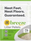  4 Pack purina Tidy Cats Breeze Unscented Dust Free Zeolite Pellet Litter Refill